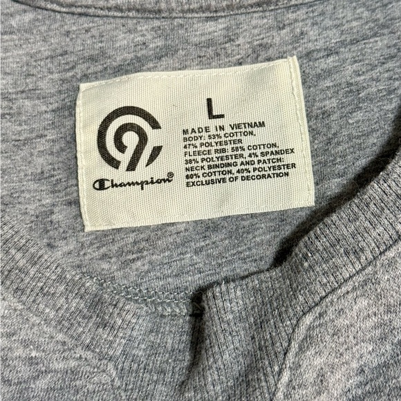 Champion Heather Gray Crewneck Top - Picture 3 of 5